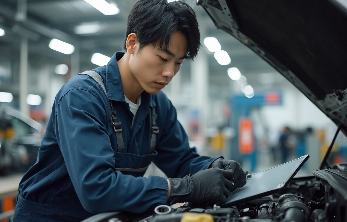 働きながら車整備士を目指す方法