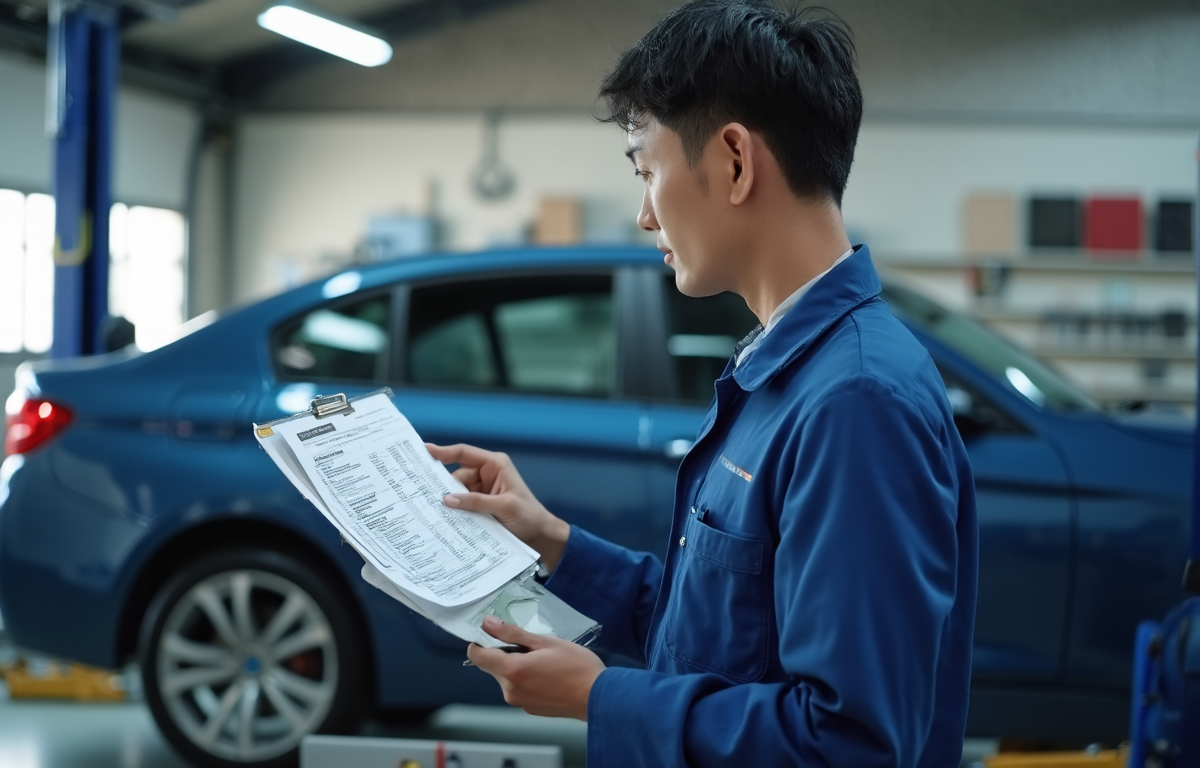 自動車整備工賃表の全体像と料金構成とは？