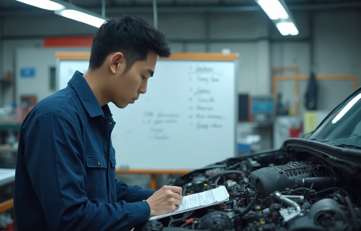 社会人や転職希望者におすすめの自動車整備士専門学校